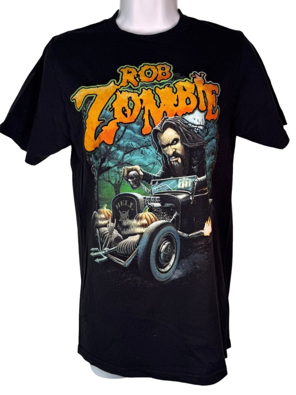 Rob Zombie T-Shirt Tee Hellhound Dragula Car Horror Alternative Rock Metal S